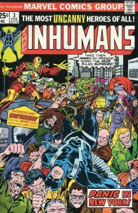 Inhumans, The #3 (with Marvel Value Stamp) VG ; Marvel | low grade comic George 