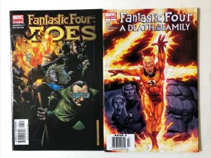 Lot Of 20 Different Fantastic Four Marvel Comics - Foes, Five, Knights + More