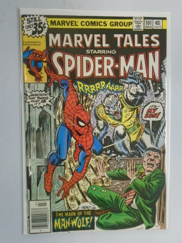 Marvel Tales #101 starring Spider-Man News Stand edition 5.0 VG FN (1979)