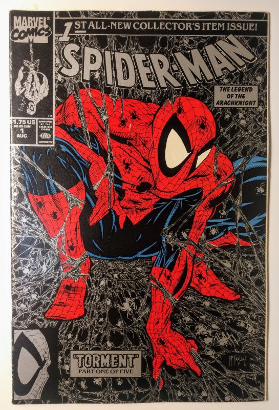 Spider-Man #1 (8.0, 1990) Silver variant