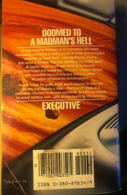 Bio of a space tyrant, VOL. Four,Anthony,1985