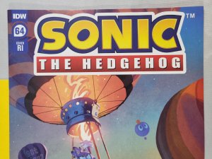 Sonic The Hedgehog #64 Nathalie Fourdraine 1:10 RI Variant 2023 IDW Publishing