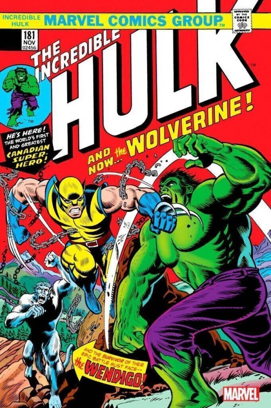 The Incredible Hulk #181: Facsimile (2019) 1st Appearance WOLVERINE !!!! / ID#NN