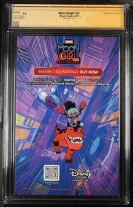Moon Knight  (2023) # 25 (CGC 9.8 SS) Signed & Sketch Maria Wolf * Variant Cover