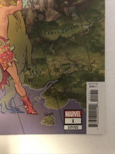 Ka-Zar Lord Savage Land (2021) #1 (VF/NM) Garcia Map Variant 1:10| Marvel Comics