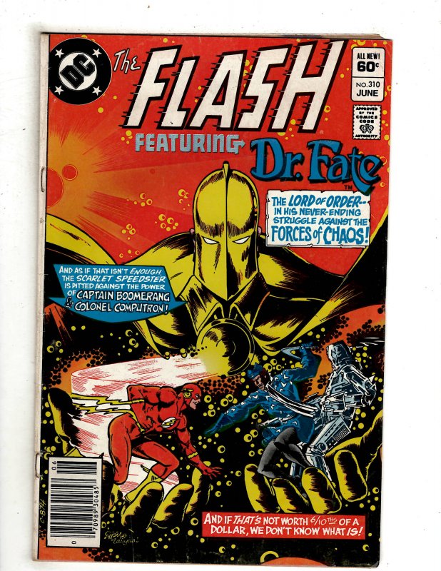 The Flash #310 (1982)  DC Comics Superman Flash OF6