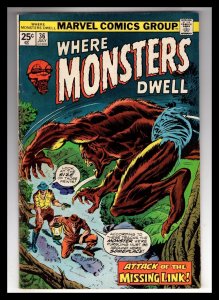 Where Monsters Dwell #36 (1975)   / ID#672