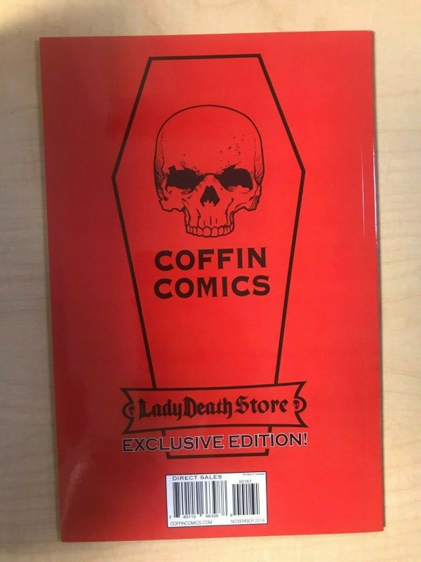 LADY DEATH Extinction Express #1 MEGA INCENTIVE Variant Cover by Richard Ortiz