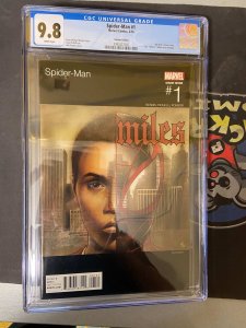 SPIDER-MAN #1 GRANOV HIP HOP VAR CGC 9.8