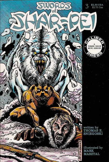 Guns of Shar-Pei #3 VF ; Caliber | Last Issue