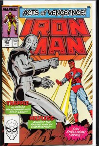 Iron Man #252 Direct Edition (1989) Iron Man