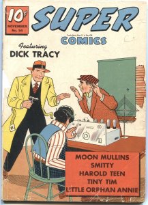 SUPER #54-1942-CLYDE BEATTY-DICK TRACY-MAGIC MORRO-HAROLD TEEN-LOA