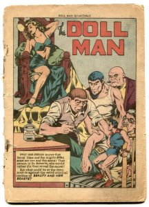 Doll Man Quarterly #11 1946- Jeff Gelb Collection- incomplete 