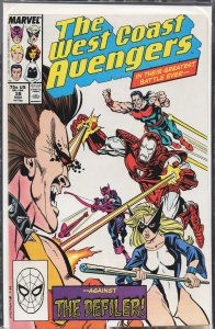 West Coast Avengers #38 Direct Edition (1988) West Coast Avengers / Avengers ...