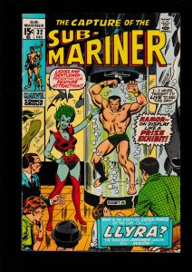 Sub-Mariner #32 (1970) FN/VFN / ROY THOMAS & SAL BUSCEMA / 1ST LLYRA