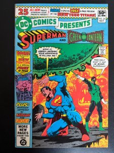 DC Comics Presents #26 (1980) First new teen titans, cyborg, raven, starfire!