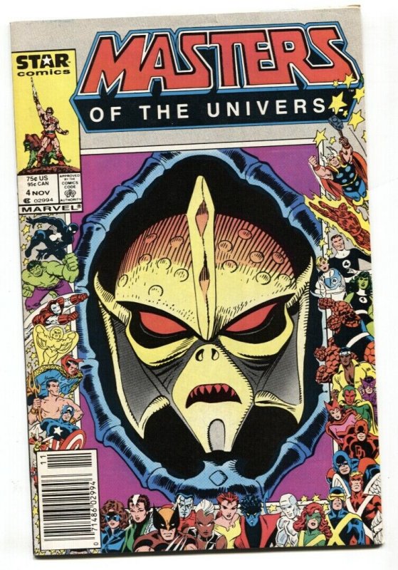 Masters of the Universe #4 1986  Newsstand variant-Anniversary issue 