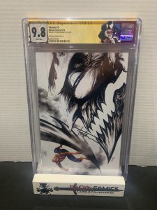 Venom # 3 Kirkham Variant Cover B CGC 9.8 2018 SS Custom Label [GC40]