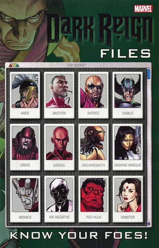 Dark Reign Files #1 FN; Marvel | save on shipping - details inside