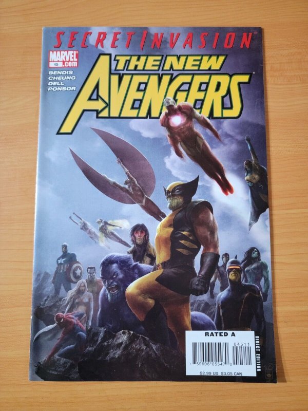 The New Avengers #45 ~ NEAR MINT NM ~ 2008 Marvel Comics
