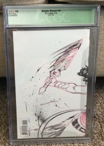 Wonder Woman 50, Gold Sketch Edition, 1 of 13 in world. CGC 9.8!!!