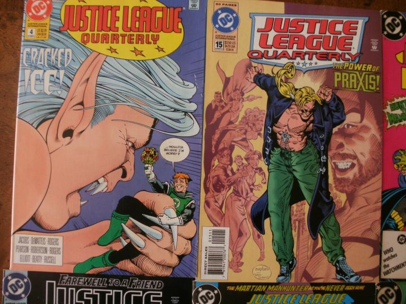 6 DC Comic Book: JUSTICE LEAGUE #91 QUARTERLY #4 15 TASK #7 ANNUAL #1 EUROPE #2
