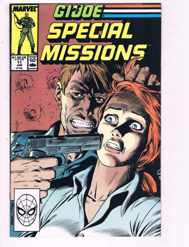 G.I. Joe Special Missions #11 VF Marvel Comic Book Army 1988 DE8