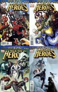 AGE OF HEROES (2010) 1-4  the COMPLETE series!