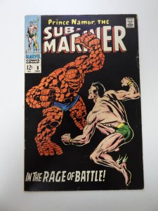 Sub-Mariner #8 (1968) VG/FN condition 1/2 spine split