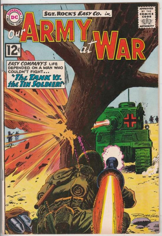 Our Army at War #118 (May-62) VF+ High-Grade Easy Company, Sgt Rock