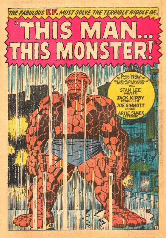 FANTASTIC FOUR #51 (June1966) 4.0 VG  A Jack Kirby / Stan Lee Classic!