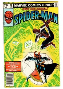 AMAZING SPIDER-MAN ANNUAL #14 comic book 1980- Dr Strange-MARVEL