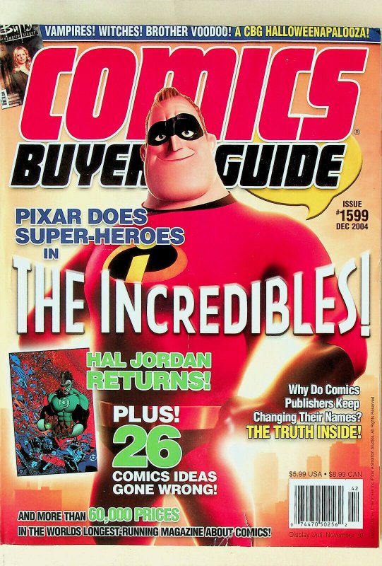 Comic Buyer's Guide #1599 Dec 2004 - Krause Publications 