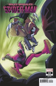 Miles Morales Spider-Man #40 Cover C Segovia Variant Marvel 2022 EB10