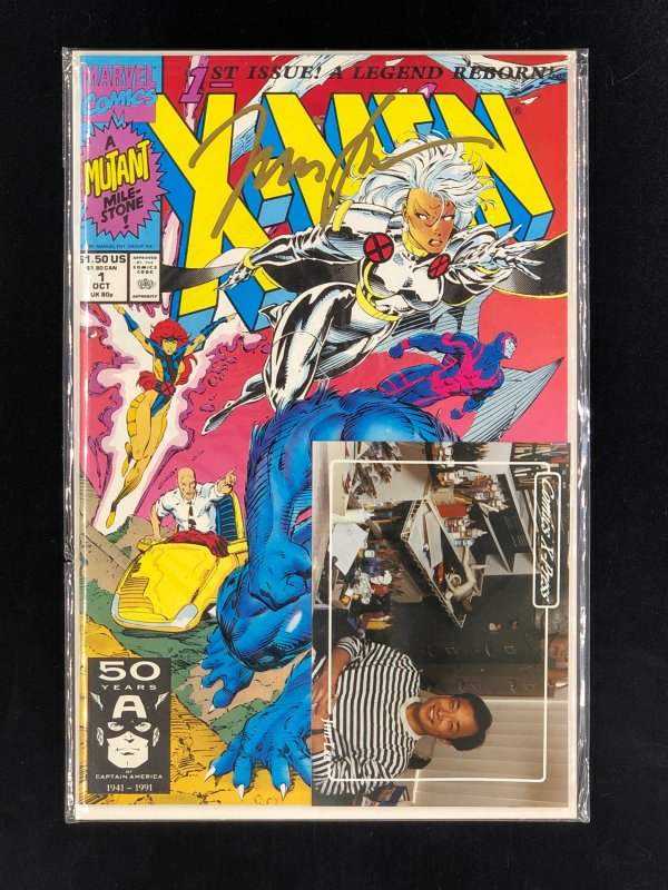 X-Men #1 (1991) 4 Covers NM! All Signed by Jim Lee w/COA