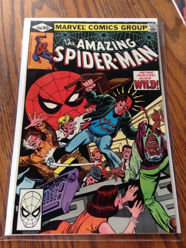 The Amazing Spider-Man 206 NM-/NM (July, 1980)