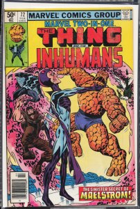 Marvel Two-in-One #72 (1981) The Thing