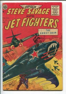 CAPTAIN STEVE SAVAGE #13 1956-AVON-KOREAN WAR-AVIATION THRILLS-KINSTLER-fn