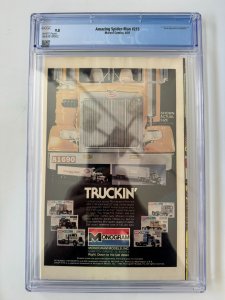 Amazing Spider-Man 215 CGC 9.8  Sub-Mariner Fantastic Four (1981)