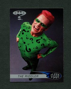 Batman Forever Card #18 ( Mint ) / Jim Carry / 1995 Fleer