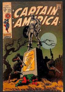 Captain America #113 VG- 3.5 Marvel Comics
