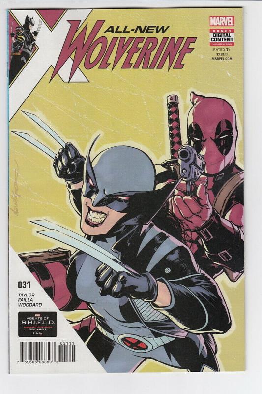 ALL NEW WOLVERINE (2016 MARVEL) #31