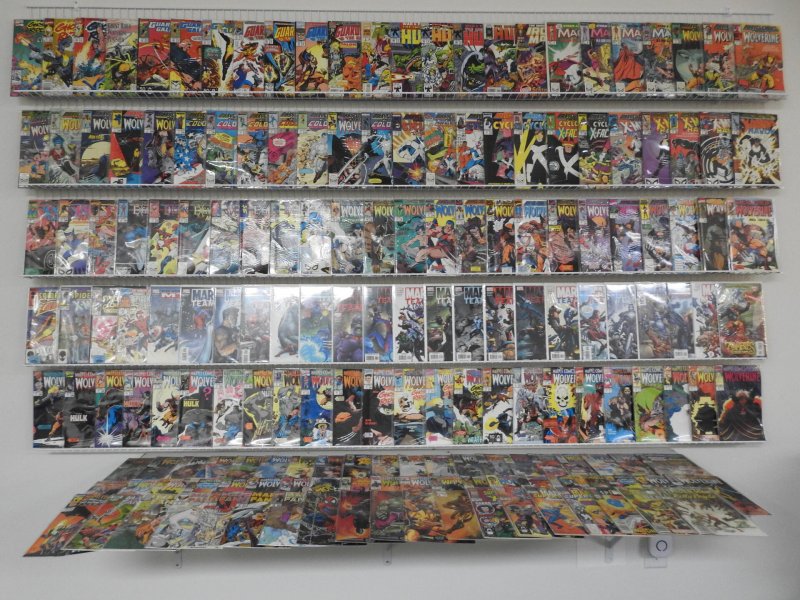 Huge Lot 170+ Comics W/ Wolverine, Marvel Team-Up, MCP, Hulk+ Avg VF- Condition!