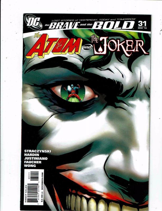 Lot Of 5 Brave & The Bold DC Comic Books # 29 30 31 32 35 Batman Flash Atom J212