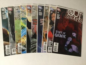 Outsiders 1 2 3 4 5 6 7 8 9 10 11 12 13-50 Complete Lot Set Run Nm Near Mint Dc