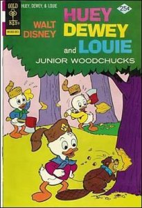 Huey, Dewey, and Louie Junior Woodchucks #30 FN ; Gold Key | Beaver Cover