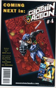 Captain Action Season Two (2010 Moonstone) #1-3 NM Complete series