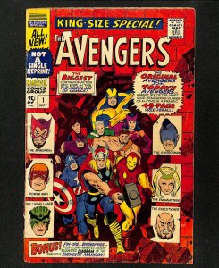 Avengers Annual #1 Thor Iron Man Captain America New Line-Up!