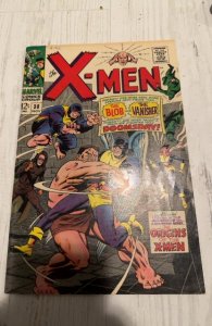 The X-Men #38 (1967)vs the blob and vanisher