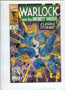 WARLOCK AND THE INFINITY WATCH #10 - SELF-DESTRUCTIVE TENDENCIES! - (9.2) 1992